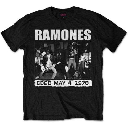Picture of Ramones Unisex T-Shirt: CBGB 1978