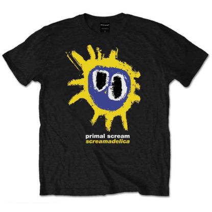 Picture of Primal Scream Unisex T-Shirt: Screamadelica Yellow