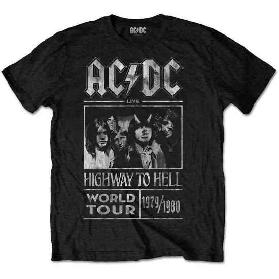 Picture of AC/DC Unisex T-Shirt: Highway to Hell World Tour 1979/1980