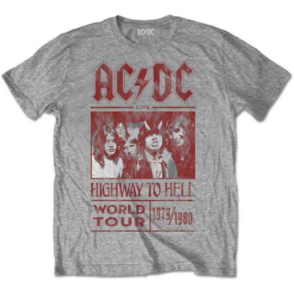 Picture of AC/DC Unisex T-Shirt: Highway to Hell World Tour 1979/1980