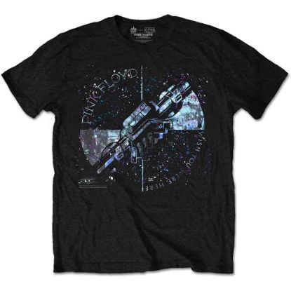 Picture of Pink Floyd Unisex T-Shirt: Machine Greeting Blue