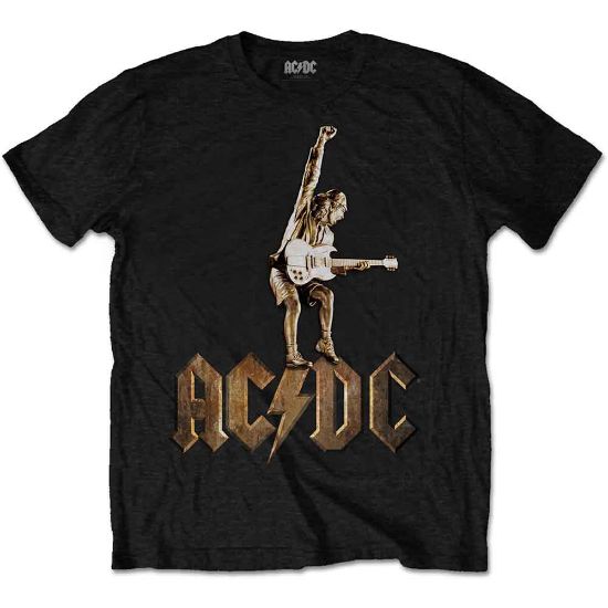 Picture of AC/DC Unisex T-Shirt: Angus Statue