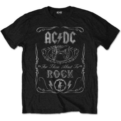 Picture of AC/DC Unisex T-Shirt: Cannon Swig Vintage