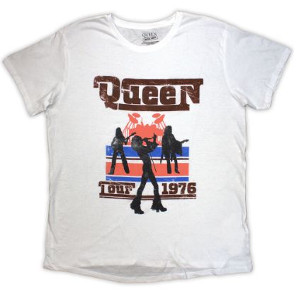 Picture of Queen Ladies T-Shirt: 1976 Tour Silhouettes