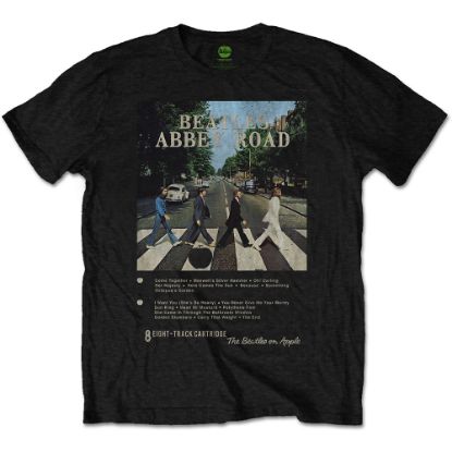 Picture of The Beatles Unisex T-Shirt: Abbey Road 8 Track
