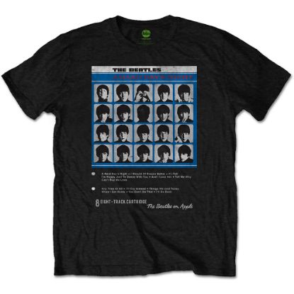 Picture of The Beatles Unisex T-Shirt: Hard Days Night 8 Track