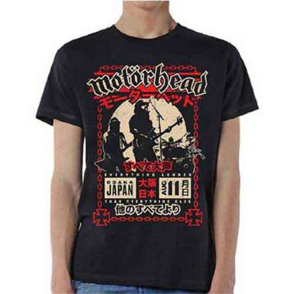 Picture of Motorhead Unisex T-Shirt: Loud in Osaka