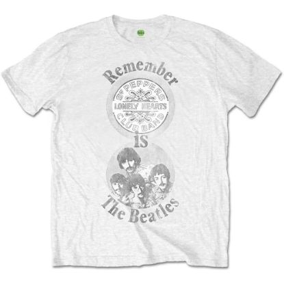 Picture of The Beatles Unisex T-Shirt: Remember