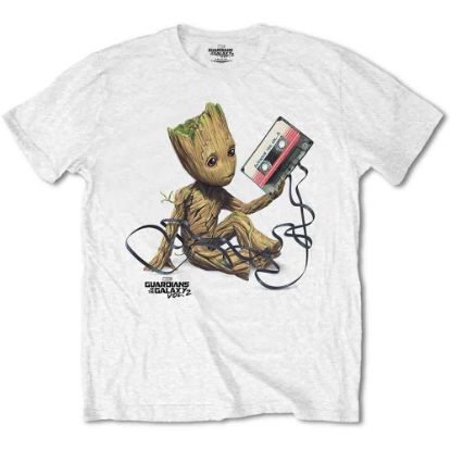 Picture of Marvel Comics Unisex T-Shirt: Guardians of the Galaxy Groot with Tape