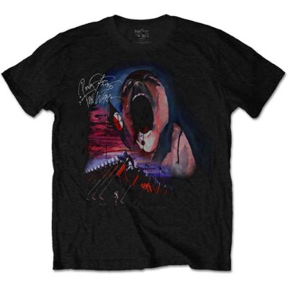 Picture of Pink Floyd Unisex T-Shirt: The Wall Scream & Hammers