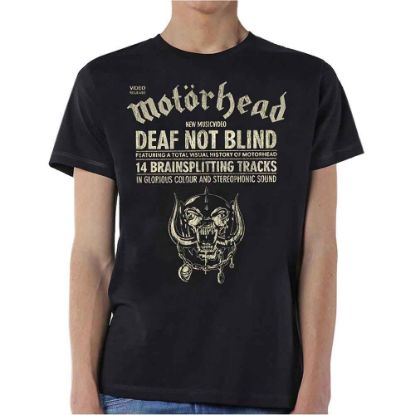 Picture of Motorhead Unisex T-Shirt: Deaf Not Blind