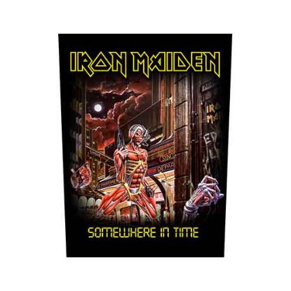 Picture of Iron Maiden Back Patch: Somewhere In Time