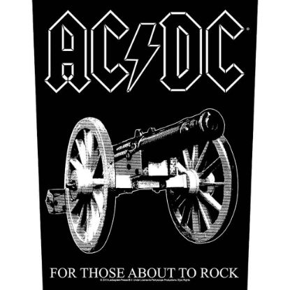 Picture of AC/DC Back Patch: For Those About To Rock