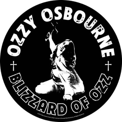 Picture of Ozzy Osbourne Back Patch: Blizzard Of Ozz