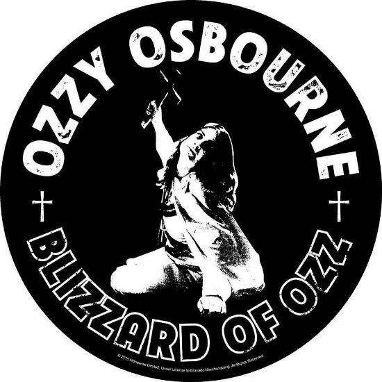 Picture of Ozzy Osbourne Back Patch: Blizzard Of Ozz