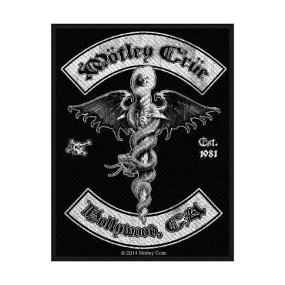 Picture of Motley Crue Woven Patch: Hollywood (Standard)