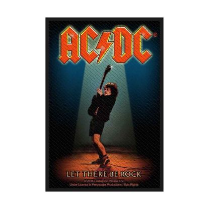 Picture of AC/DC Woven Patch: Let There Be Rock (Standard)