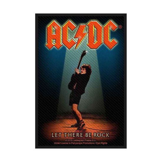 Picture of AC/DC Woven Patch: Let There Be Rock (Standard)