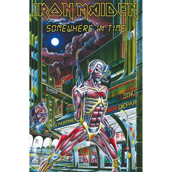 Picture of Iron Maiden Textile Poster: Somewhere In Time