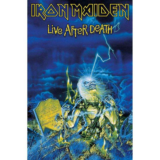 Picture of Iron Maiden Textile Poster: Live After Death