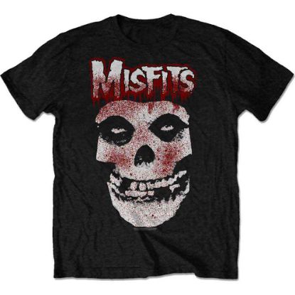 Picture of Misfits Unisex T-Shirt: Blood Drip Skull