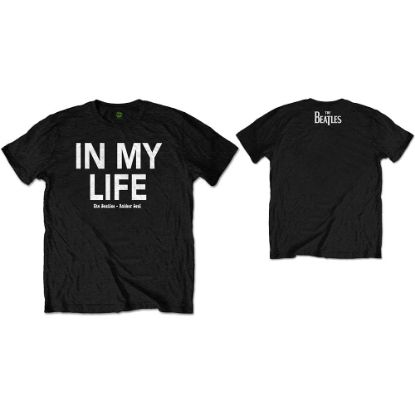 Picture of The Beatles Unisex T-Shirt: In My Life Back Print
