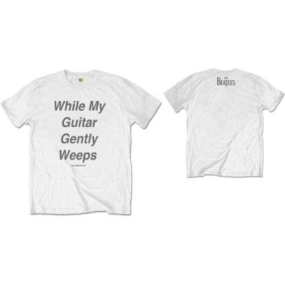 Picture of The Beatles Unisex T-Shirt: My Guitar Gently Weeps Back Print