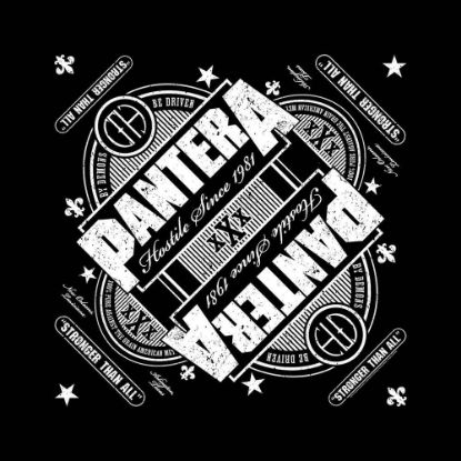 Picture of Pantera Unisex Bandana: Stronger than all