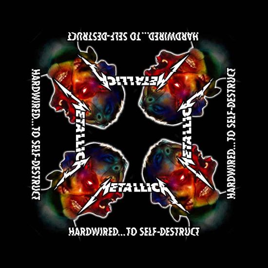 Picture of Metallica Unisex Bandana: Hardwired to Self Destruct