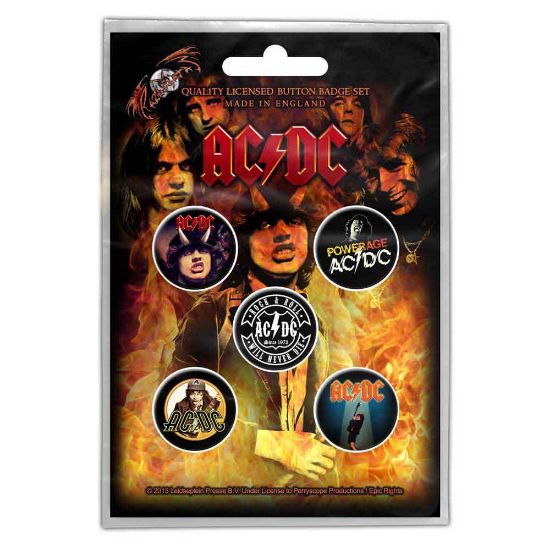 Picture of AC/DC Button Badge Pack: Highway to Hell