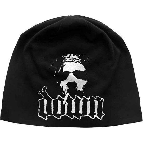 Picture of Down Unisex Beanie Hat: Logo/Face
