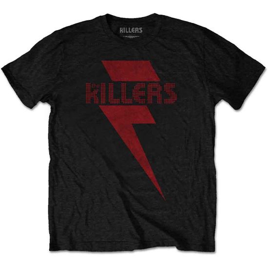 Picture of The Killers Unisex T-Shirt: Red Bolt