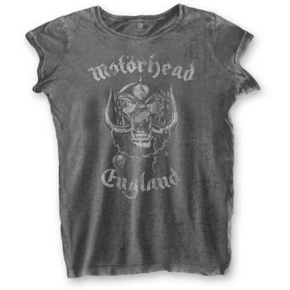Picture of Motorhead Ladies Burnout T-Shirt: England