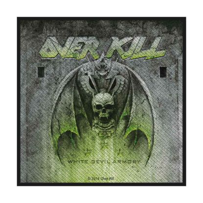 Picture of Overkill Woven Patch: White Devil Armoury (Standard)