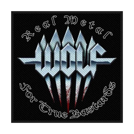 Picture of Wolf Woven Patch: Real Metal (Standard)