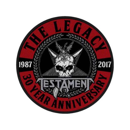 Picture of Testament Woven Patch: The Legacy 30 Year Anniversary (Standard)