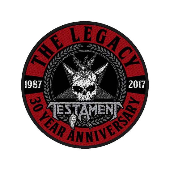 Picture of Testament Woven Patch: The Legacy 30 Year Anniversary (Standard)