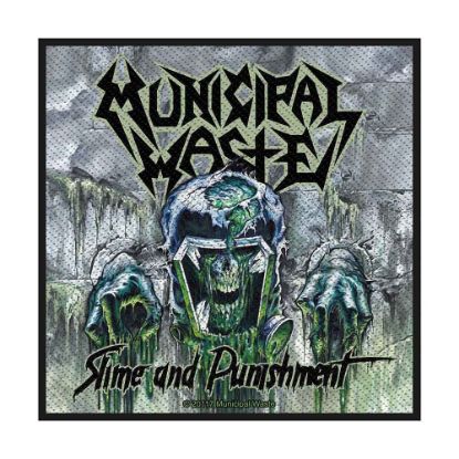 Picture of Municipal Waste Woven Patch: Waste Slime and Punishment (Standard)