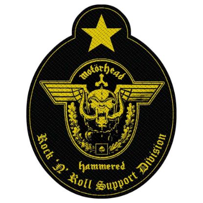Picture of Motorhead Woven Patch: Support Division Cut-Out (Standard)