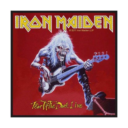 Picture of Iron Maiden Woven Patch: Fear of the Dark Live (Retail Pack) (Standard)
