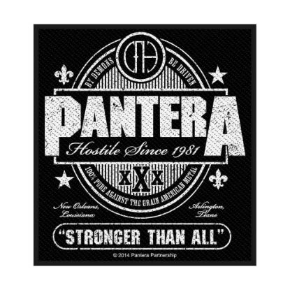 Picture of Pantera Woven Patch: Stronger Than All (Retail Pack) (Standard)