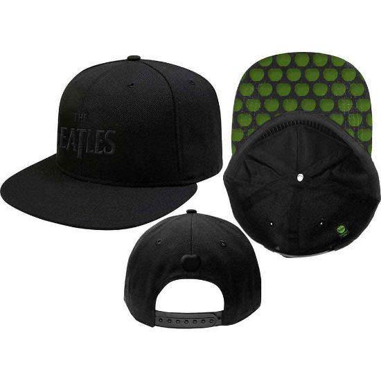 Picture of The Beatles Unisex Snapback Cap: Drop T Logo