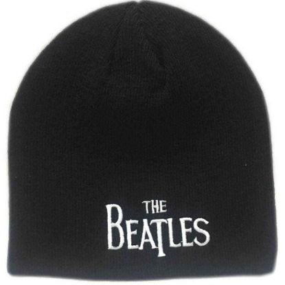 Picture of The Beatles Unisex Beanie Hat: Drop T Logo