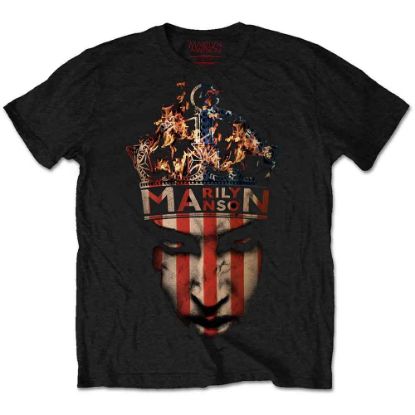 Picture of Marilyn Manson Unisex T-Shirt: Crown