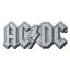 Picture of AC/DC Pin Badge: Metal Logo (Die-Cast Relief)