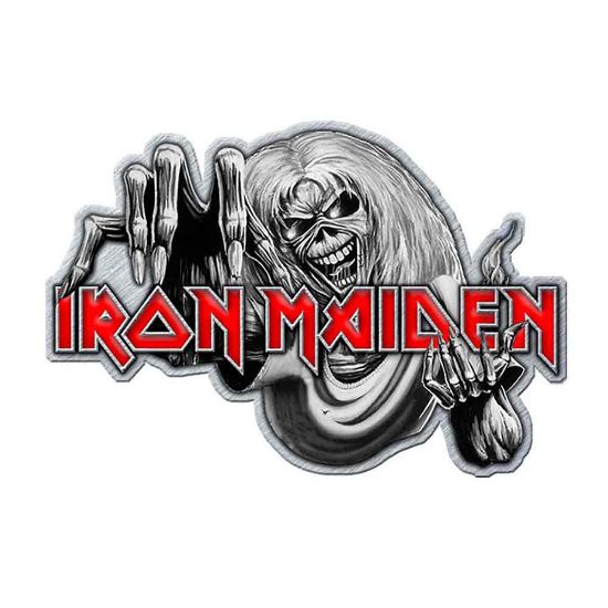 Picture of Iron Maiden Pin Badge: Number Of The Beast (Enamel In-Fill)