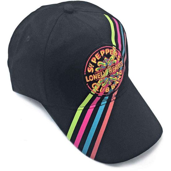 Picture of The Beatles Unisex Baseball Cap: Sgt Pepper Stripes