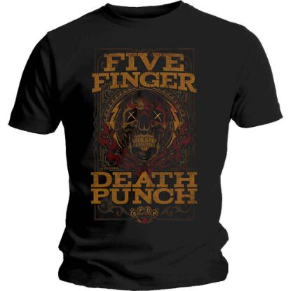 Picture of Five Finger Death Punch Unisex T-Shirt: Wanted