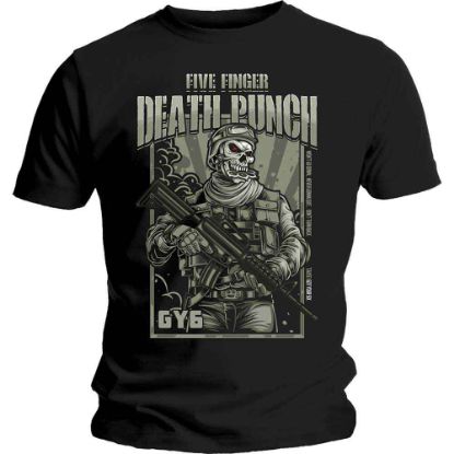 Picture of Five Finger Death Punch Unisex T-Shirt: War Soldier