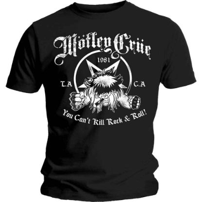Picture of Motley Crue Unisex T-Shirt: You Can't Kill Rock & Roll